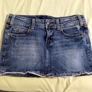 Vigoss Denim Mini Skirt